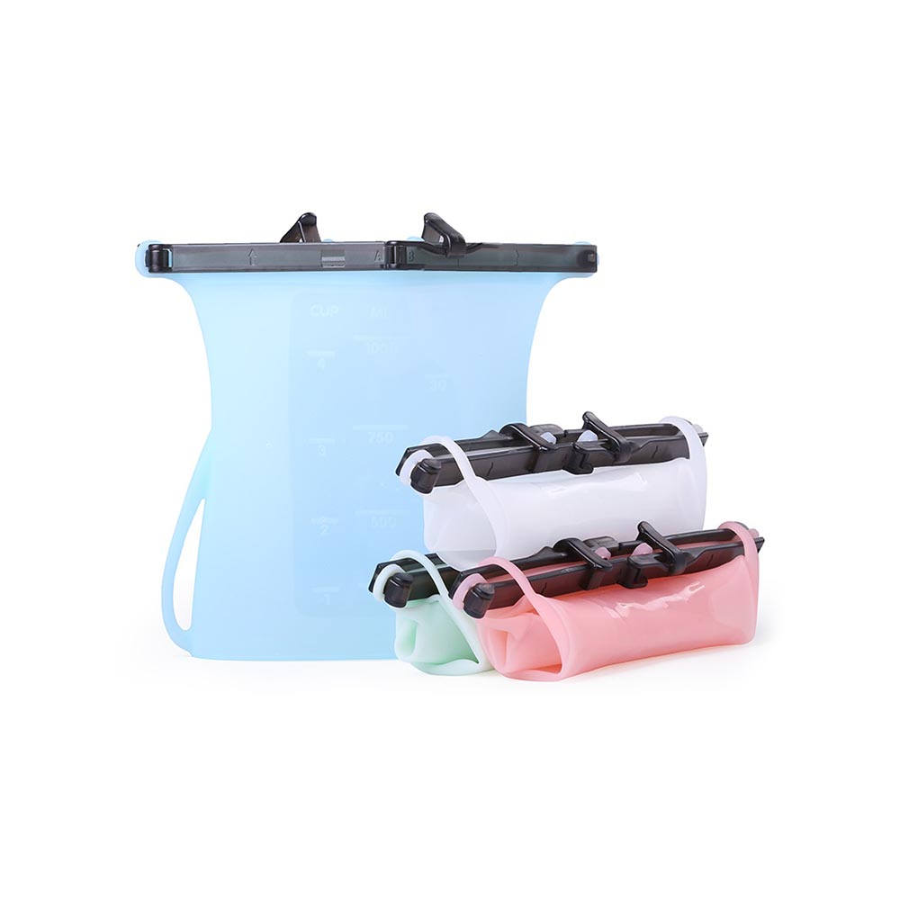 Silicone Foldable Food Storage Bags